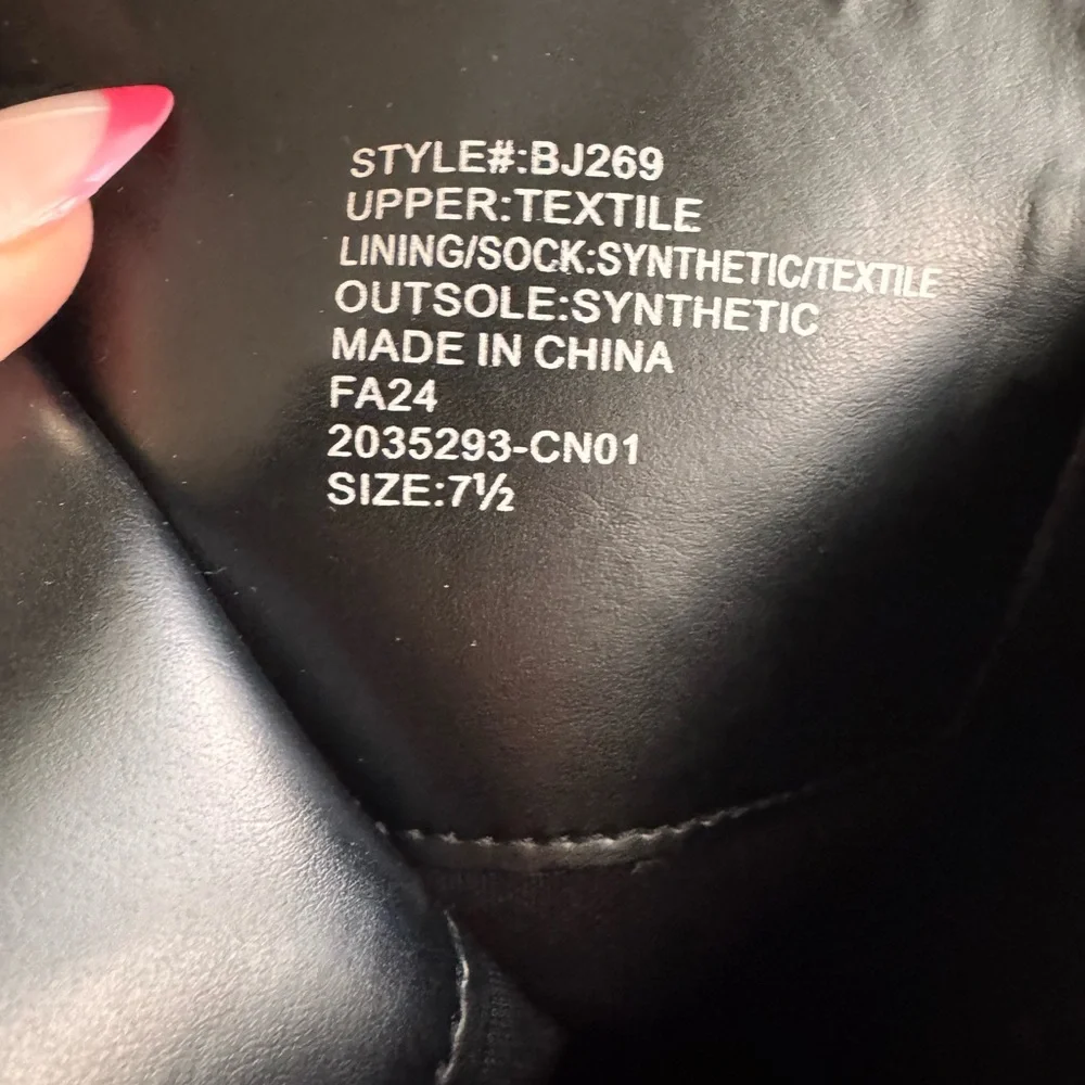 J.Crew Factory Black Knee High Boots